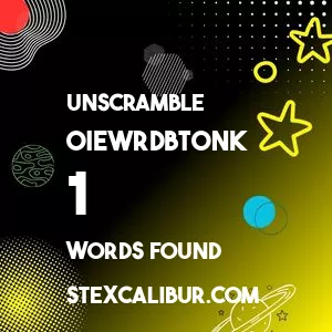 Unscrambled Words Image